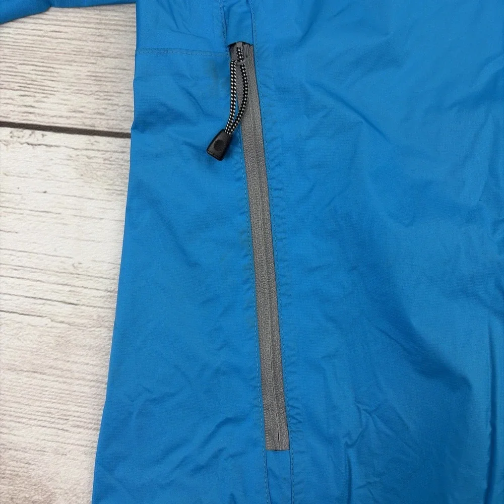 Red Ledge Men's S Blue Windbreaker Rain Jacket Hooded Waterproof Gorpcore Vented